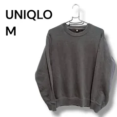a2091 ユニクロ UNIQLO スウェットシャツ トレーナー M グレー