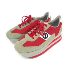 NO NAME ノーネーム 厚底スニーカー 表記サイズ:37     レッド レディース / 240001189327