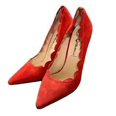   Jeffrey Campbell（ジェフリーキャンベル）スエード パンプス ポインテッドトゥ レッド 2100000124565【MN30】のサムネイル