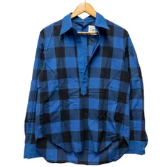 TAKAHIRO MIYASHITA THE SOLOIST. タカヒロミヤシタザソロイスト sg.0080a チェック プルオーバー 長袖シャツ サイズ 46 正規品 / 53898