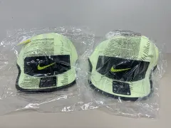 ナイキ フライキャップ 蛍光 ブラック ランニングキャップ 靴