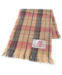 MARNI／ヴァージンウール チェックストール／マフラー／マルニ 美品