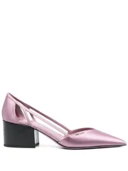 PRADA サテンカットアウトパンプス 送料無料