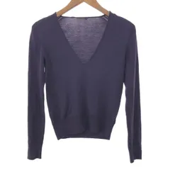 Cruciani クルチアーニ 長袖Vネックニット サイズ:38 ウール100％    パープル レディース / 240001189535のサムネイル