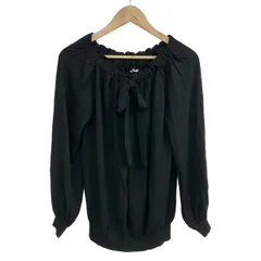 ADORE(アドーア) 長袖カットソー サイズ38 M レディース美品  - 黒 ラウンドネック/ニット