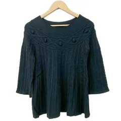 TO BE CHIC(トゥービーシック) チュニック サイズ2 M レディース - 黒 長袖/ニット