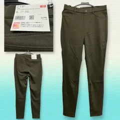 ２ F-015-409　未使用　ユニクロ　UNIQLO　WOMEN 　オリーブ　ヒートテックウルトラストレッチレギンスパンツ＋ XL  ユニクロ