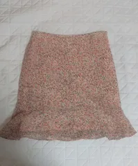 フラワーシフォンスカート