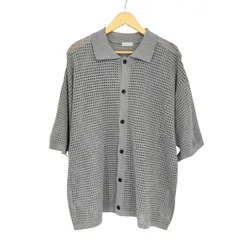 ローリーズファーム LOWRYS FARM 24SS メッシュニットシャツカーデSS メンズ FREE 