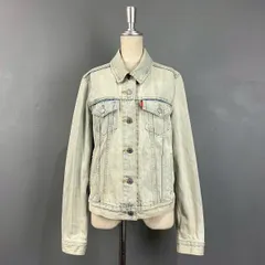 Levi's Denim Tracker Jacket リーバイス デニムジャケット トラッカージャケット Gジャン ジージャン ブルゾン 3rd ブルー USED加工 レディース