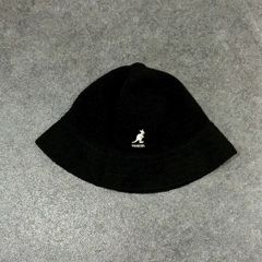 KANGOL BlackEyePatch バケットハット ブラック - メルカリ