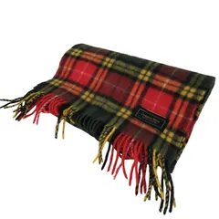ユーズドフルギ USED古着 Cashmere World チェック マフラー レディース 表記無 