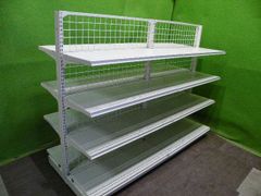 メタルラック 5段 キャスター付き H156cmW90cmD35cm ちょい錆びあり□L 