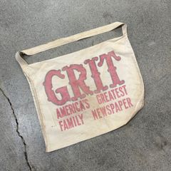 50s 60s GRIT ニュースペーパーバッグ NES PAPER BAG - メルカリ
