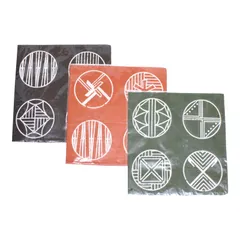 スノーピーク LS京都嵐山限定 風呂敷 GEAR柄 Sサイズ 3枚セット LSK-AC-20SU002 【未使用品】