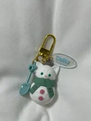 ディズニー ディズニーシー ジェラトーニ 雪だるま キーホルダー
