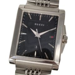 GUCCI グッチ 138.4 Gタイムレス レクタングルフェイス クォーツ稼働