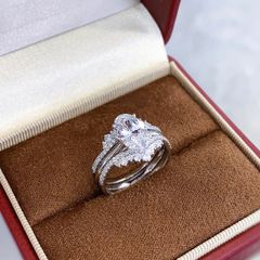 p t 900プナチナ 天然ダイヤモンド リング 1.006ct - メルカリ