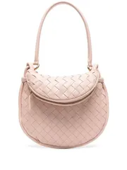 ボッテガ・ヴェネタ ジェメッリスモール レザーショルダーバッグ 送料無料