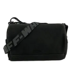 Off-White(オフホワイト) ショルダーバッグ - 黒 レザー