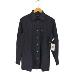 バーバリーロンドン BURBERRY LONDON ホース刺繍 チェック柄 L/S シャツ メンズ import：M 