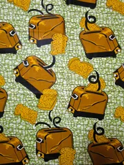 ②②Ｙアフリカンプリント生地＊パーニュ＊キテンゲ＊アフリカンバティック＊アフリカ布