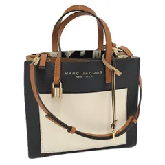 MARC JACOBS 2WAYバッグ レザー ネイビー