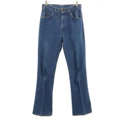 Levi's リーバイス 80s ヴィンテージ 646 ベルボ ブーツカットデニムパンツ W31 ウォッシュブルー ジーンズ レディース 古着