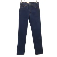 Levi's リーバイス 90s フラッシャー付き 506-0217 オールド デッドストック スリムデニムパンツ W29 インディゴ ジーンズ レディース 古着