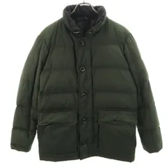 UNIQLO ユニクロ ダウンジャケット S 深緑 メンズ 古着