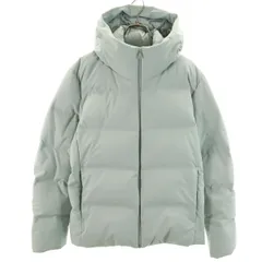 UNIQLO ユニクロ シームレス ダウンパーカー L ブルーグレー メンズ 古着