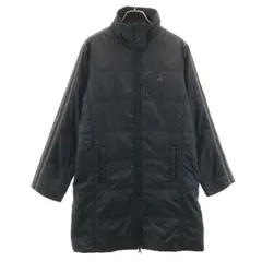 adidas アディダス 中綿コート L ブラック レディース 古着