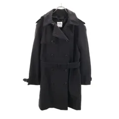 ZARA ザラ ライナー付き トレンチコート XL ブラック レディース 古着
