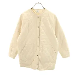 URBAN RESEARCH DOORS アーバンリサーチドアーズ キルティングコート M アイボリー レディース 古着