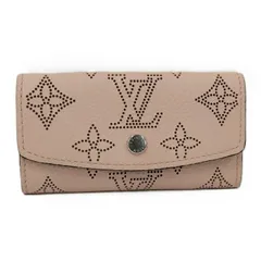 LOUIS VUITTON ミュルティクレ4 4連キーケース モノグラム マヒナ ローズジャスミン ピンク系 M82760