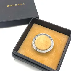 BVLGARI ブルガリ　キーリング　ロゴプレート　キーホルダー　キーチャーム　シルバー925