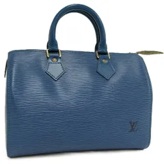 LOUIS VUITTON スピーディ25 ハンドバッグ エピ トレドブルー M43015