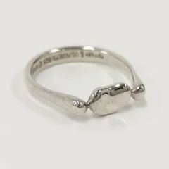 Tiffany&Co. リング 約14号 ビーンズ シルバー925