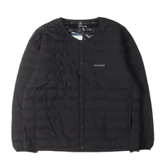 【新品】Mont-Bell モンベル ジャケット ブラック 黒 サイズ:L-R | ラウンドネック スペリオ ダウンジャケット (#1101666) | アウター ブルゾン 上着【メンズ】