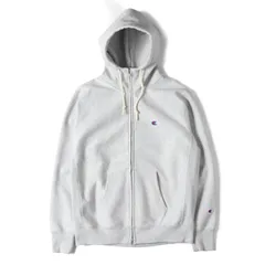 【美品】Champion チャンピオン パーカー ヘザーグレー サイズ:L | リバースウィーブ ストームシェル アドバンス フルジップ パーカー (REVERSE WEAVE STORMSHELL ADVANCE) | トップス フーディー【中古】