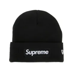 【美品】Supreme シュプリーム ビーニー ブラック 黒 | 25AW NEW ERA BOXロゴ ニット ビーニー (Box Logo Beanie) | ブランド ニットキャップ 帽子 | コラボ 別注【メンズ】【中古】