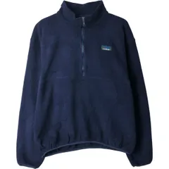 古着 80~90年代 エルエルビーン L.L.Bean ハーフジップ フリースプルオーバー メンズXL相当 ヴィンテージ/eaa614178