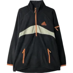 古着 90年代 アディダス adidas CLIMAWARM ハーフジップ フリースプルオーバー メンズS相当 ヴィンテージ/eaa614180