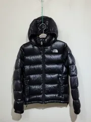 (S) ザノースフェイス ダウンジャケット ブラック 700 ダウンジャケット フード取り外し