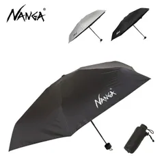 ナンガ【NANGA】N2542-3Z093Z COMPACT UMBRELLA コンパクトアンブレラ 晴雨両用 雨傘 日傘 折り畳み 軽量 UVカット ユニセックス メンズ レディース アウトドア ロゴ シンプル