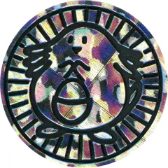 【中古】サプライ [単品] ラッキー(銀/後期版) ポケモンコイン 「ポケモンカードゲーム 第1弾スターターパック/ギフトパック/ロケット団ギフトパック」 同梱品