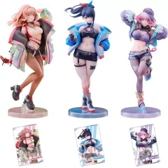 【中古】フィギュア グリッドマンユニバース Dreamy Divas Ver. フィギュアセット 「劇場版 グリッドマン ユニバース」 1/7 プラスチック製塗装済み完成品