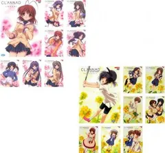 CLANNAD クラナド(16枚セット)全8巻 + AFTER STORY 全8巻【全巻セット アニメ 中古 DVD】レンタル落ち