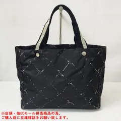 ※併売商品※◆中古状態良好◆CHANEL【シャネル】旧トラベルライン トートバッグ ナイロン ブラック ハンドバッグ レディース　M1643