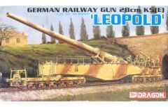 初版フィギュア付き！巨大！1/35ドイツ鉄道砲レオポルド Leopold